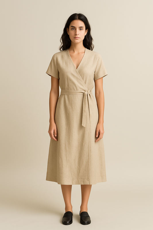 מיכל | שמלת עטיפה